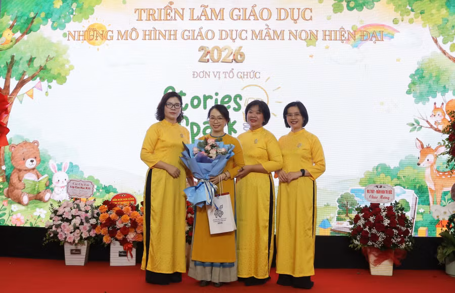 Triển lãm giới thiệu nhiều mô hình giáo dục mầm non hiện đại - giaoducthoidai